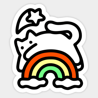 Rainbow Cat Sticker